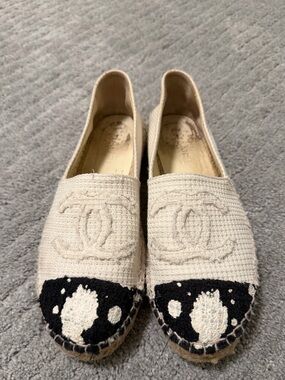 REAL Chanel Espadrilles
